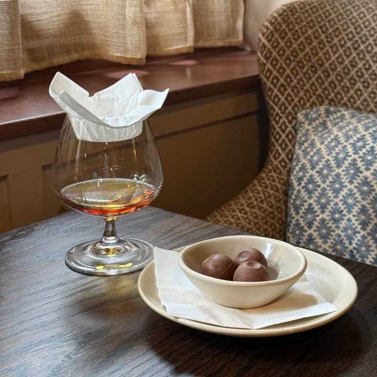 Cover Image for Compliment Truffles when you order Rémy Martin VSOP Cognac at The Boot